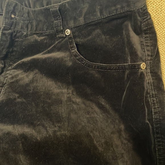 #43 CHICO’S pants velvet,black!,size 1.5 - Picture 5 of 8